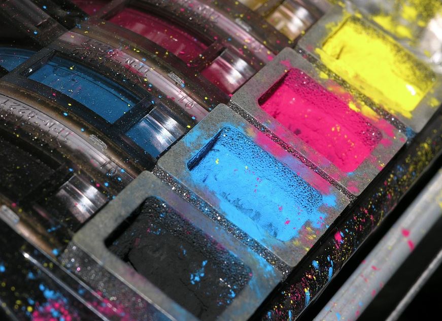 kolorowy tusz do drukarki